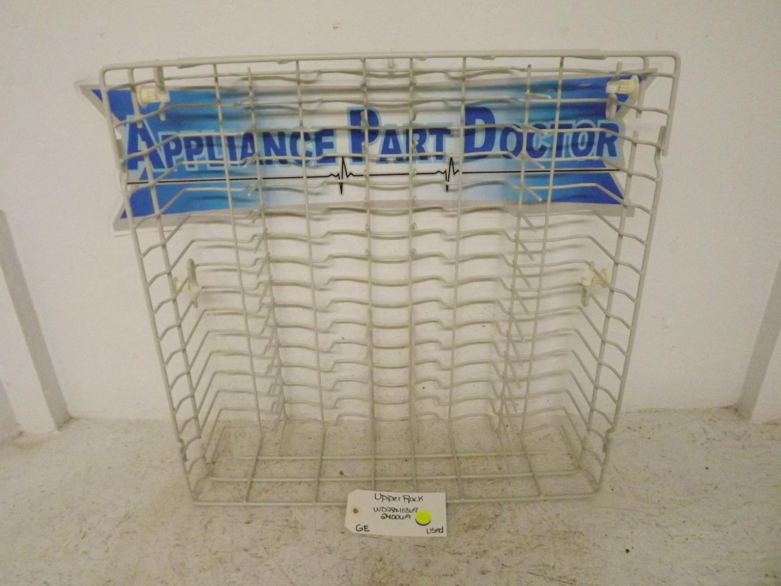 GE Dishwasher WD28X10369 2400619 Upper Rack Used GE Dishwasher WD28X10369 2400619 Upper Rack Used